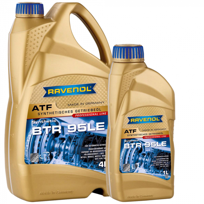 Pachet 5 litri ulei Ravenol ATF BTR 95LE pentru transmisie automata