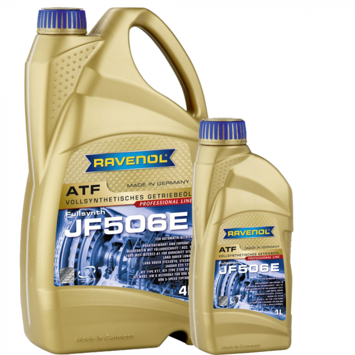 Pachet 5 litri ulei Ravenol ATF JF506E pentru transmisie automata
