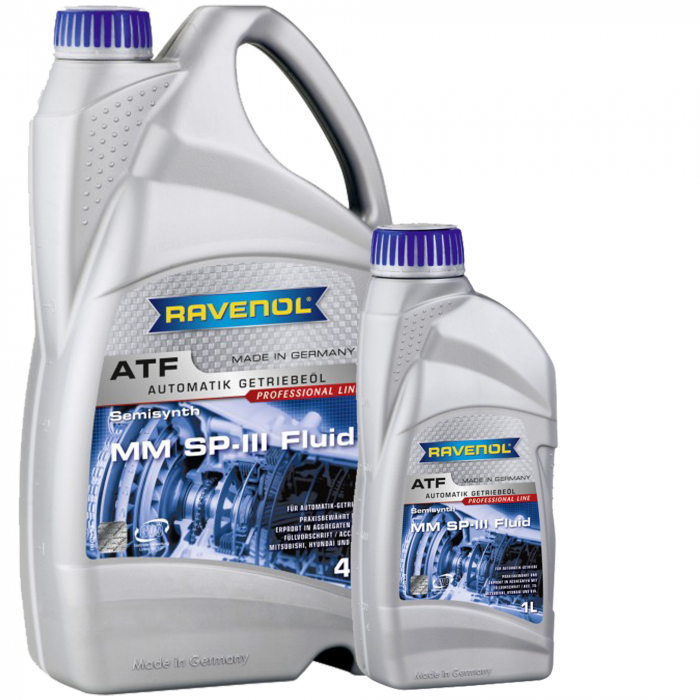Pachet 5 litri ulei Ravenol ATF MM SP-III Fluid pentru transmisie automata