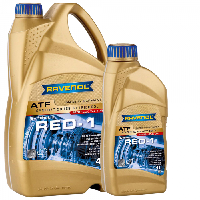 Pachet 5 litri ulei Ravenol ATF RED-1 pentru transmisie automata