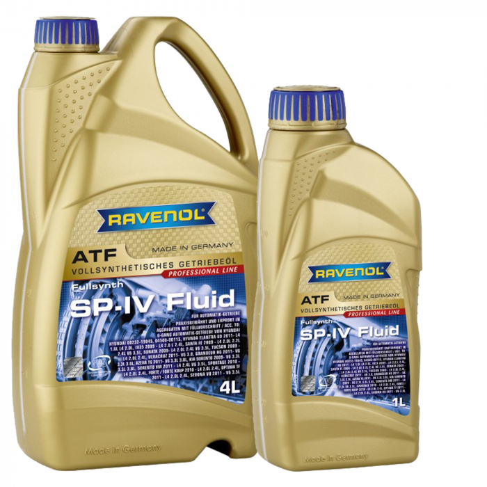 Pachet 5 litri ulei Ravenol ATF SP-IV Fluid pentru transmisie automata Hyundai  Kia 6 trepte