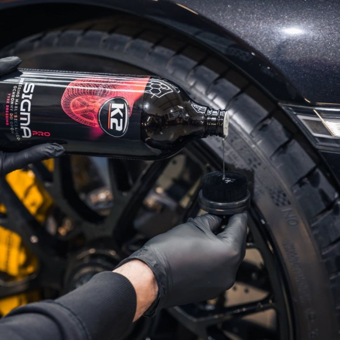 Pensulă Aplicator Dressing Anvelope K2 Traco PRO cu Suport [5]