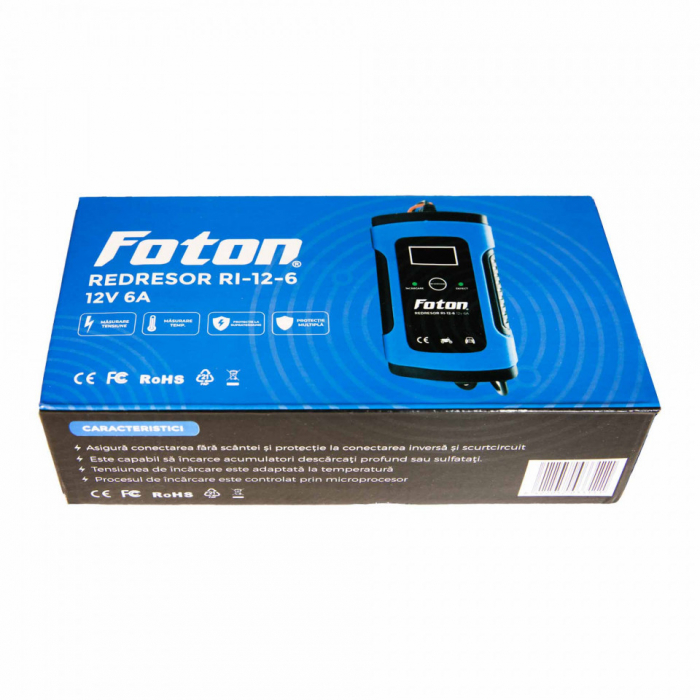 Redresor auto inteligent Foton RI-12-6 cu desulfatare [2]