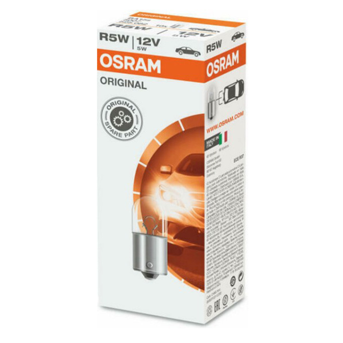 Set 10 bec R5W 12V Osram Original