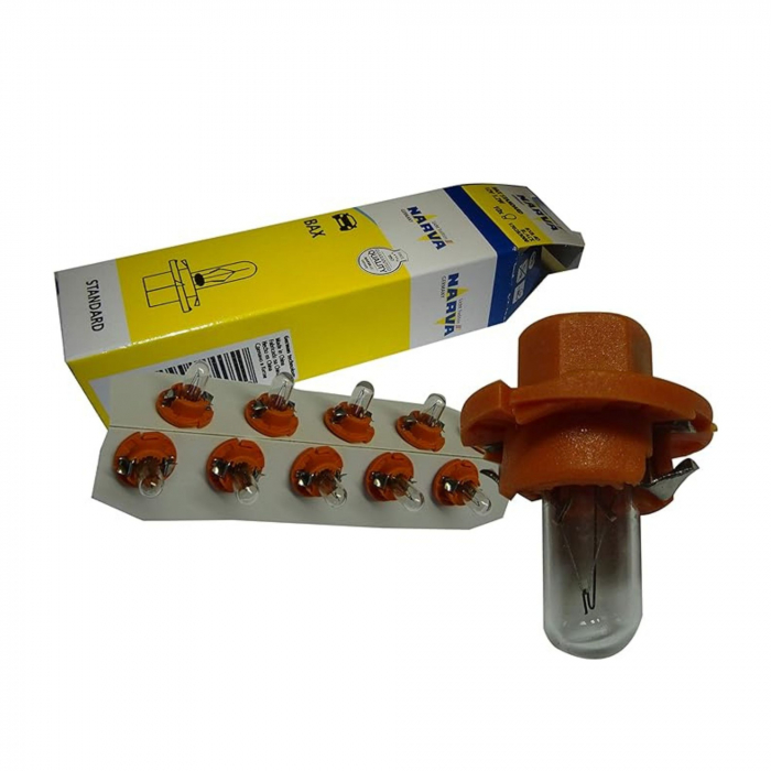 Set 10 Becuri Soclu Verde 24V 1.2W Narva [2]