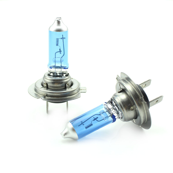 Set 2 Becuri Halogen H7 LONG LIFE - +100% Intensitate, Alb Xenon (12V/55W) [3]