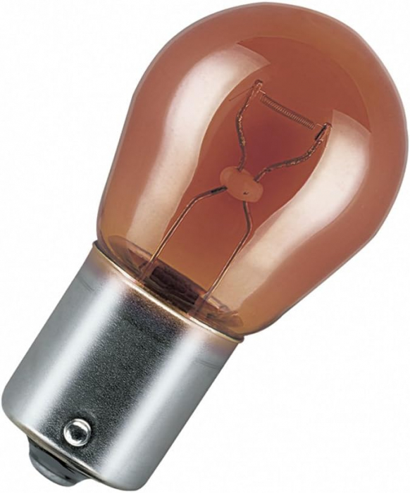 Set 2 Becuri Auto Semnalizare PY21W Osram Ultra LIfe 12V 21W [2]