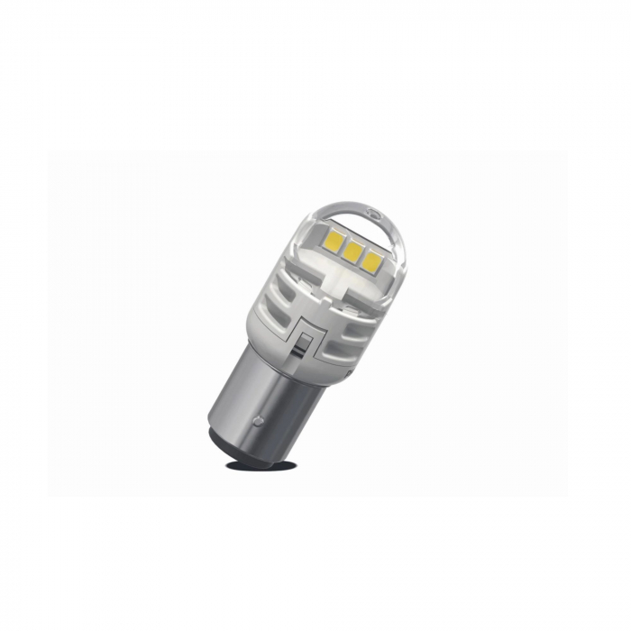 Set 2 Becuri Auxiliare Cu Led 12V P21/5W Ultinon PRO6000SI White Philips [2]