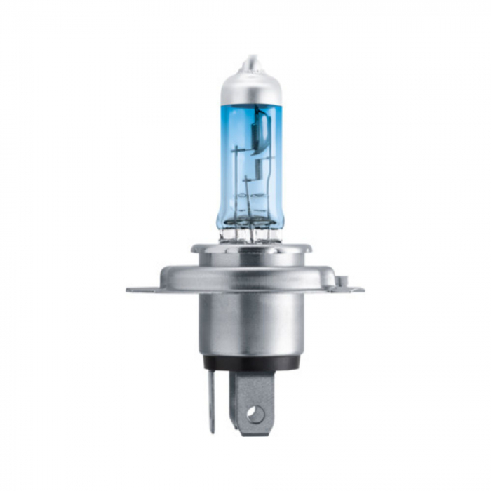 Set 2 Becuri Far H4/W5W P43T-38 60/55W 12V White Vision Ultra Philips [2]