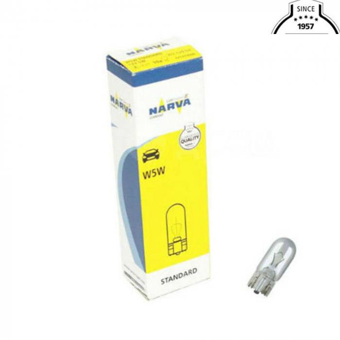 Set 2 Becuri W5W 12V Blister Narva [2]