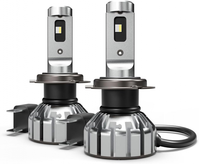 Set 2 H7 Osram Night Breaker Smart LED omologare RAR Street Legal +330% [2]