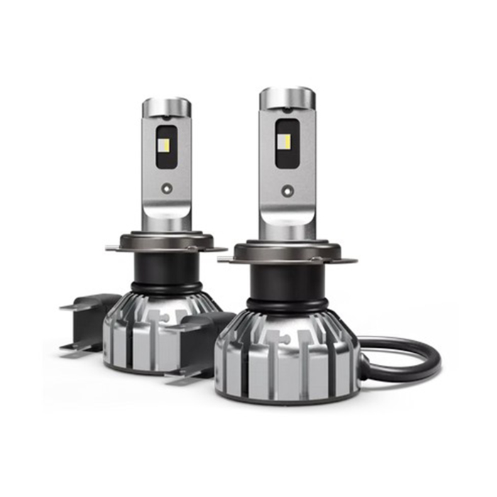 Set 2 Becuri LED H7 Osram Night Breaker SMART, Omologate RAR / Street Legal, +330% Lumina, 6000K Alb Rece, 12V, 16W, Design Compact - cutie service [2]