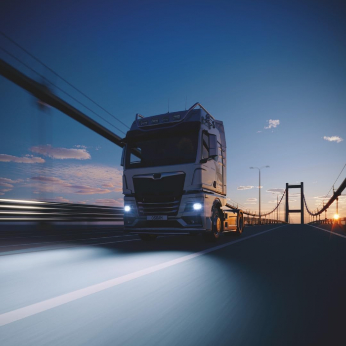 Set 2 H7 Osram Truckstar LED 24V omologare RAR Street Legal +230% [4]