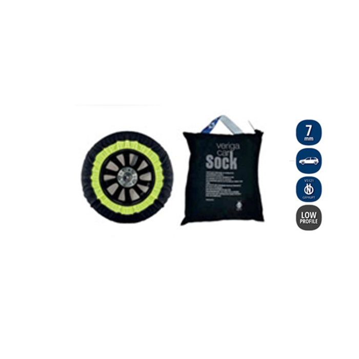 Set 2 Huse Antiderapante Textile Veriga Car Sock 85 (Cod VCS-85-7V), Anvelope 215/60 R16, Turism, Omologare O-Norm 5121, Montare Rapida [2]