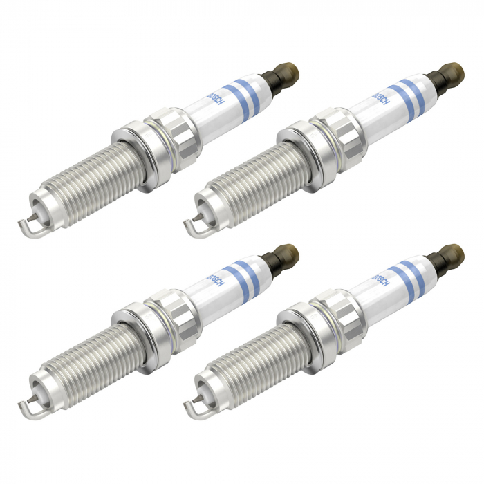 Set 4 bujii scanteie Bosch pentru BMW Seria 1, Seria 3, Mini Cabriolet, Clubman, Countryman, Paceman, Roadster