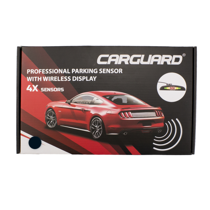 Set 4 Senzori de Parcare Wireless CARGUARD cu Afișaj LED și Semnal Acustic (Senzori Vopsibili 19mm) [8]