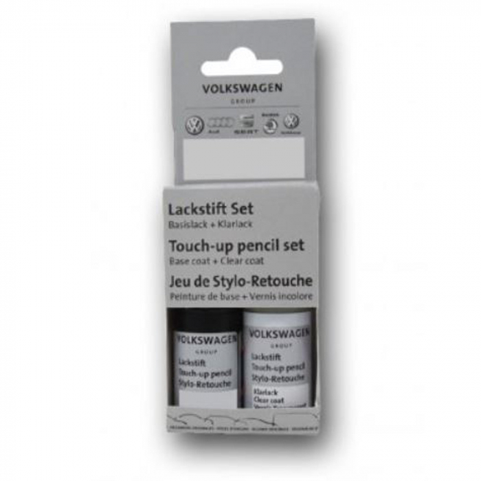 Set corector vopsea si lac Vw Florettsilber Metalic 2x 9 ml