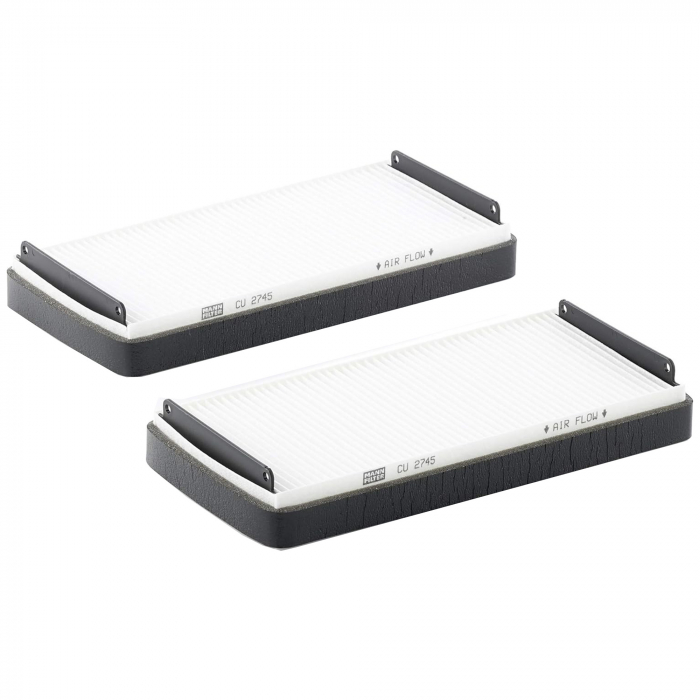 Set filtre habitaclu Mann pentru Mercedes-Benz E-Class, S-Class, Maybach 57, 62