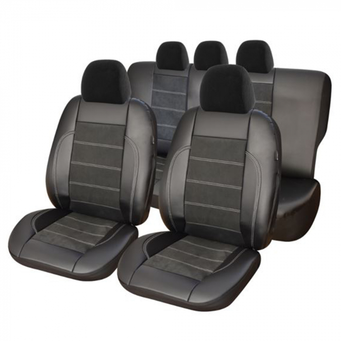 Set huse scaun exclusive leather  alcantara Umbrella pentru auto