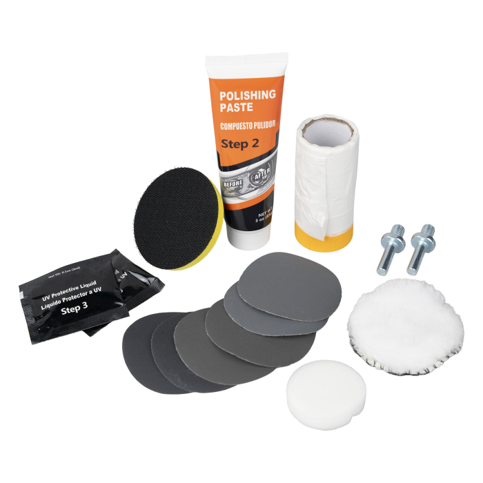 Set restaurare faruri JBM 14 piese pentru faruri matuite si ingalbenite [3]
