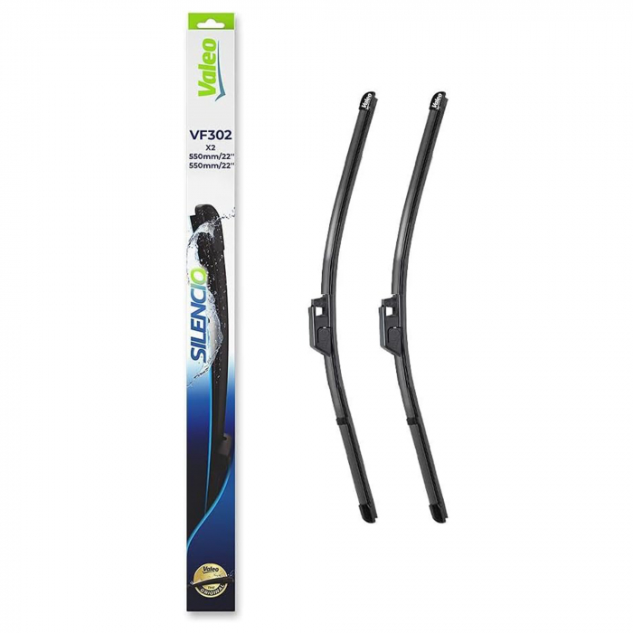 Set stergatoare Valeo Silencio 550 550mm pentru Audi A4 B6, B7, C5, Seat Exeo