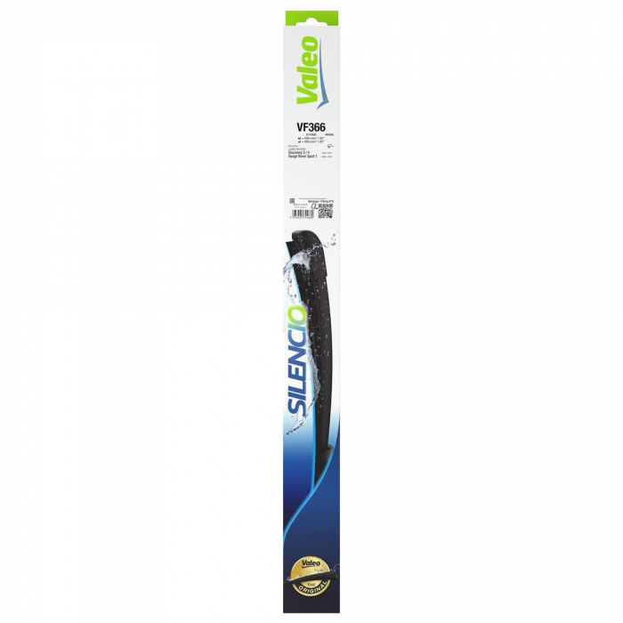 Set stergatoare Valeo Silencio 550 550mm VF366 pentru Land Rover Discovery III, IV, Range Rover Sport I, Mercedes-Benz Citan. Renault Kangoo