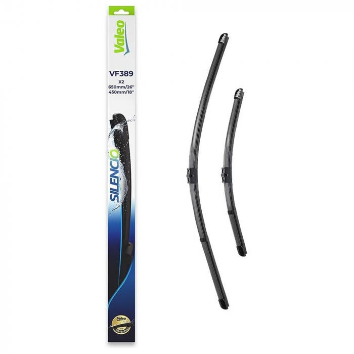 Set stergatoare Valeo Silencio 650 450mm VF389 pentru BMW Seria 5 F10, Seria 7
