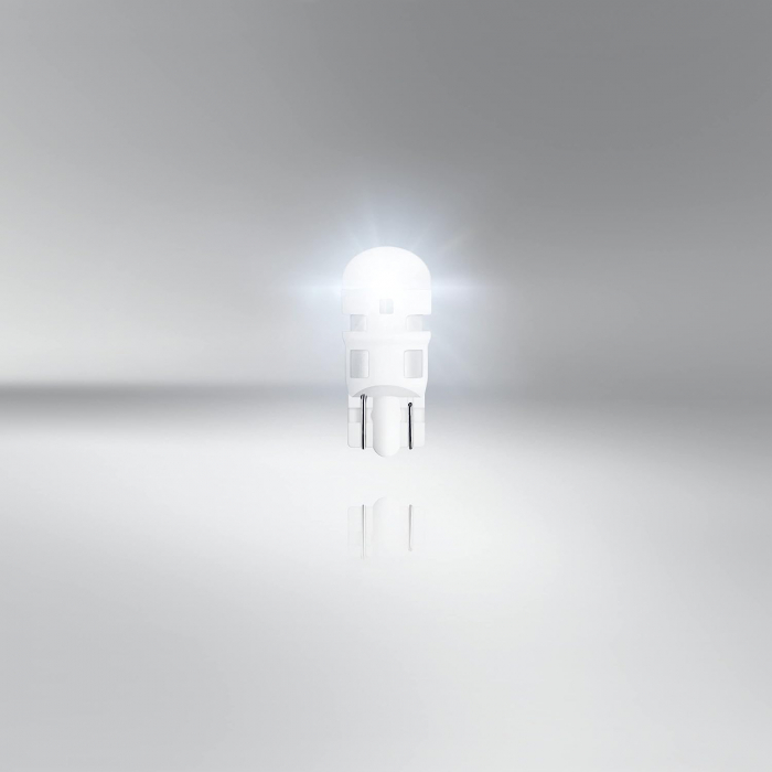 Set 2 becuri auxiliare LED W5W 12V Osram White Blister 6000K [3]