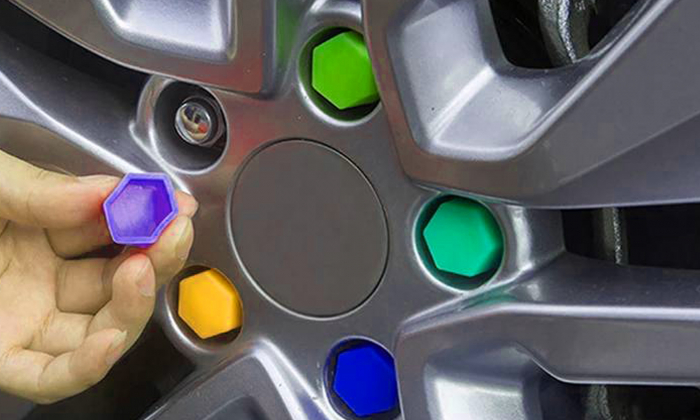 Set x 20 capace prezoane 17mm, rezistente pana la 300 grade C, silicon mov [4]