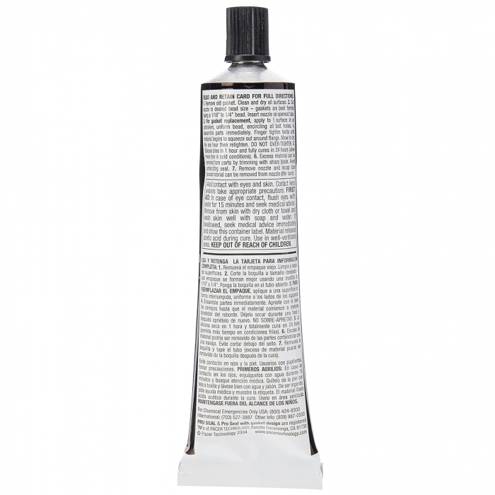 Silicon instant pentru etansare garnituri RTV Pro Seal negru 85 gr [2]