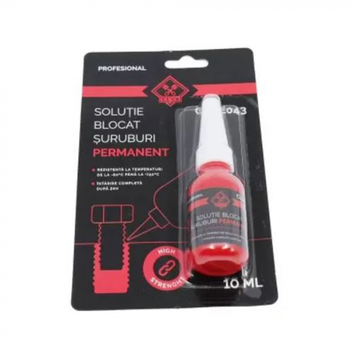 Solutie blocat suruburi MTR permanent 10 ml