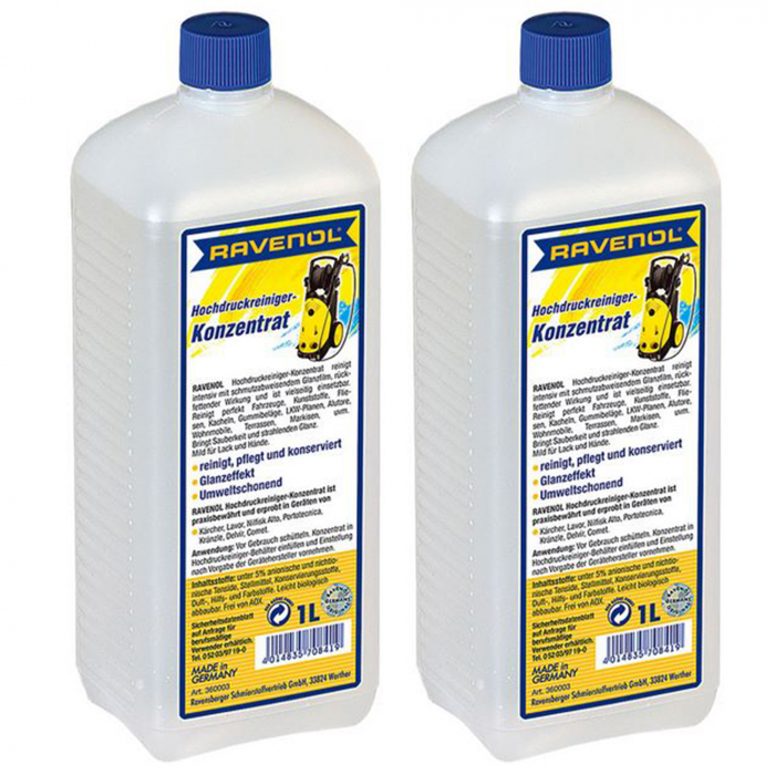 Pachet 2 litri Solutie concentrata Ravenol pentru aparate Turbojet spalare sub presiune