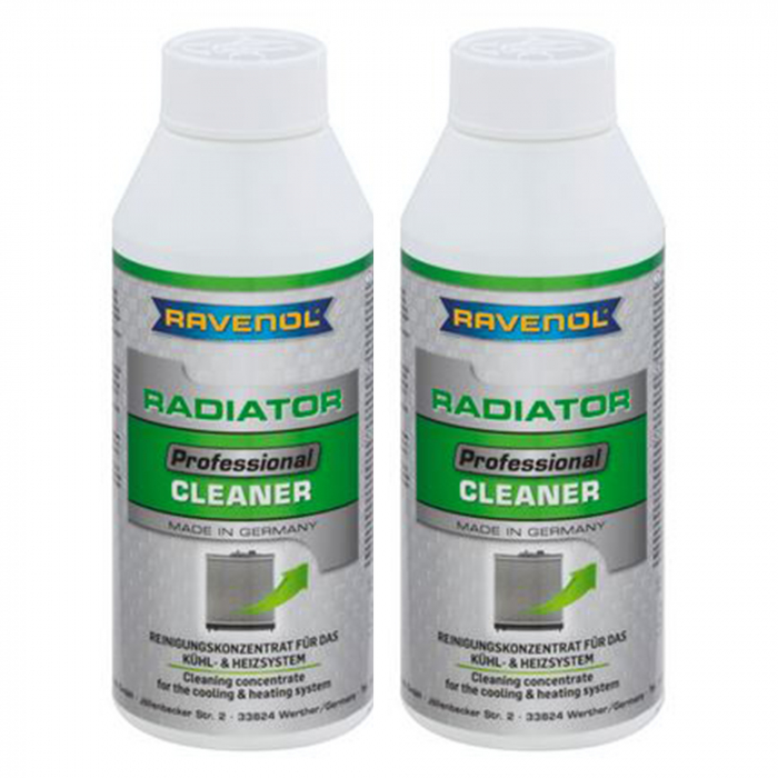 Pachet 2 x Solutie curatare Ravenol Professional Radiator Cleaner 250 ml
