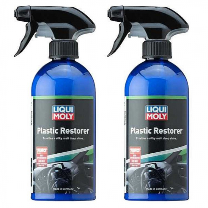Pachet 2 x Solutie Liqui Moly restaurare plastic 500 ml