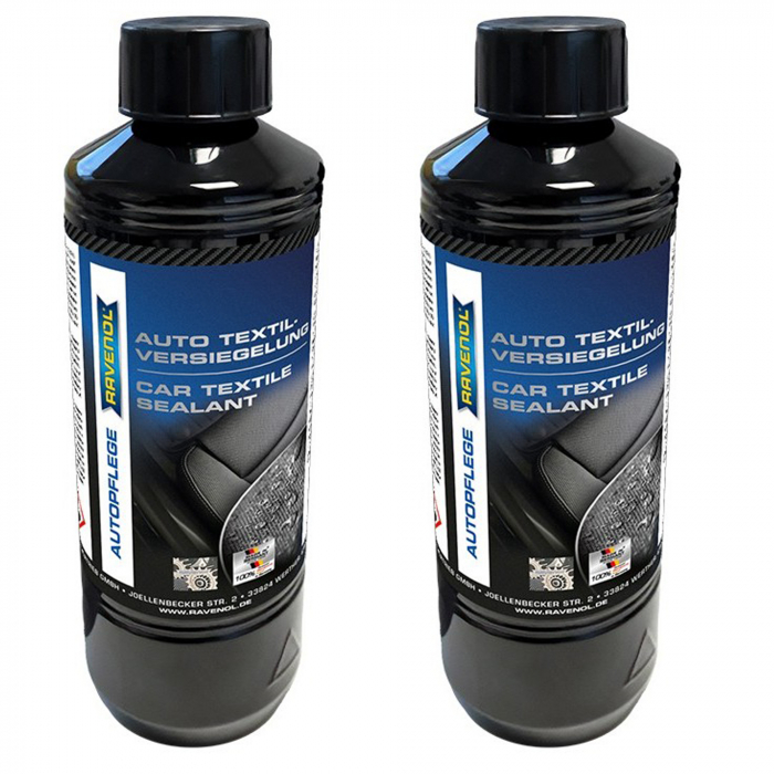 Pachet 1 litru solutie Ravenol Car Textile Sealant