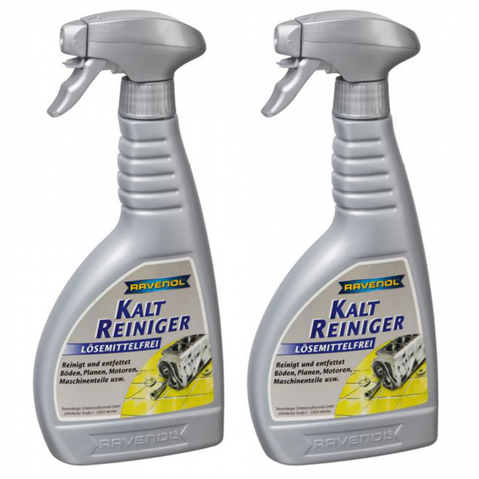 Pachet 2 litri Solutie Ravenol curatat la rece 0.5 litri