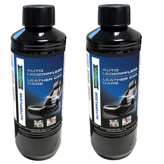 Pachet 1 litru solutie Ravenol Leather Car Care