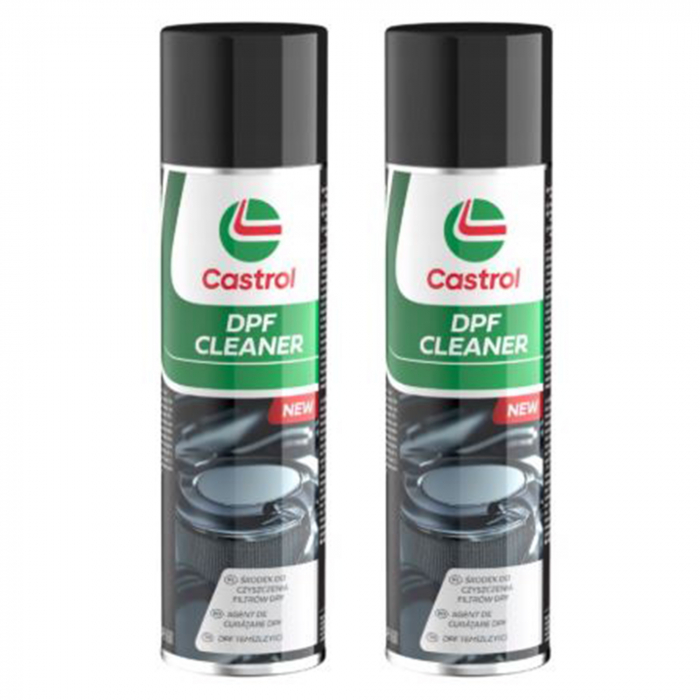 Pachet 2 x Spray Castrol DPF Cleaner pentru curatare filtru de particule 400 ml