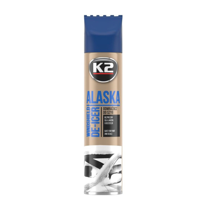 Spray Degivrant Parbriz K2 ALASKA - 300 ml, Acțiune Instantanee (Anti-Gheață -70°C) [1]
