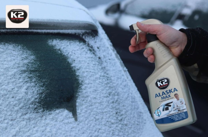 Solutie Degivranta Parbriz K2 ALASKA - 700 ml, Acțiune Instantanee (Anti-Gheață -70°C) [5]