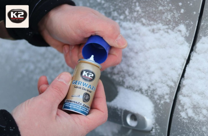 Spray Degivrant Încuietori K2 GERWAZY - 50 ml, Anti-Îngheț până la -60°C (Nano-Protecție) [2]