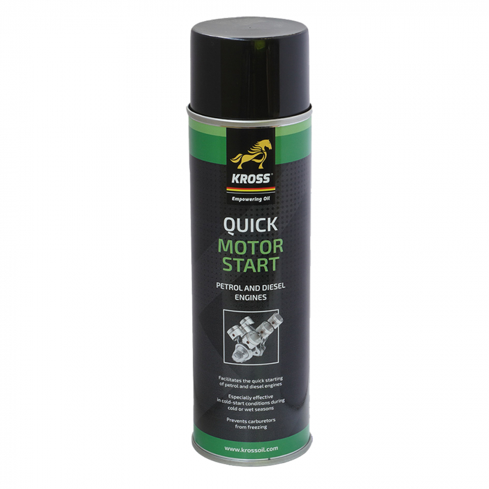 Spray Kross pentru pornire rapida motor 500 ml