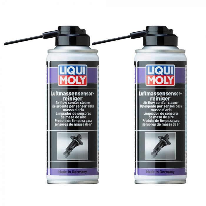 Pachet 2 x Spray Liqui Moly de curatare senzor debitmetru aer