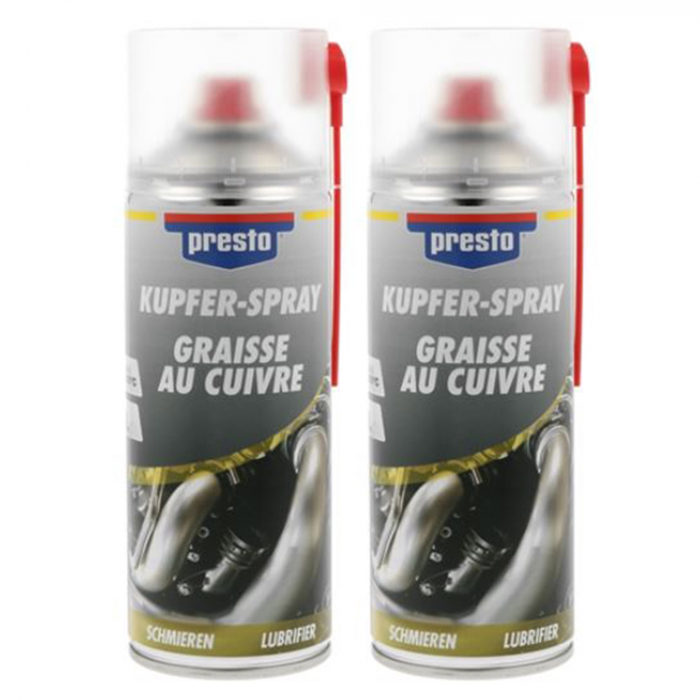 Pachet 2 x Spray Presto cu cupru 400 ml