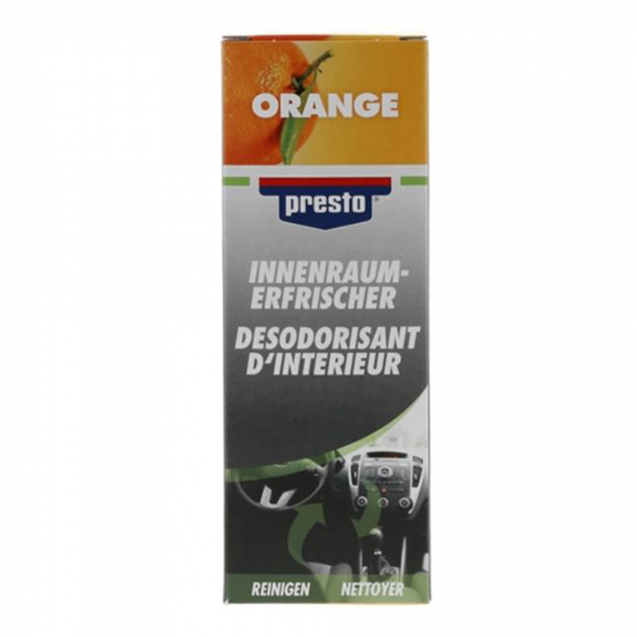 Spray Presto Orange pentru curatat si improspatat sistem AC 150 ml