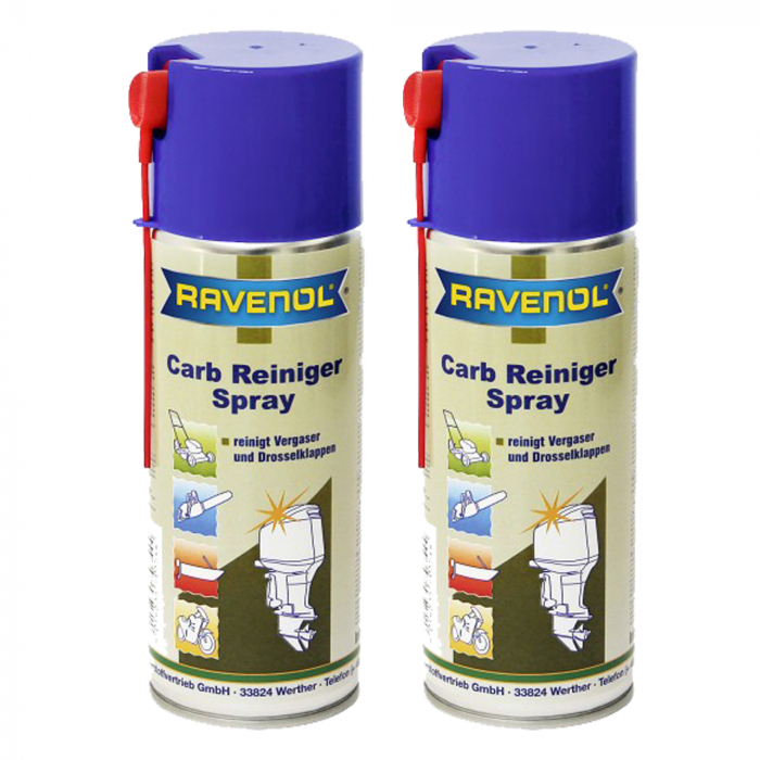 Pachet 2 x spray Ravenol pentru curatare clapeta acceleratie 400 ml