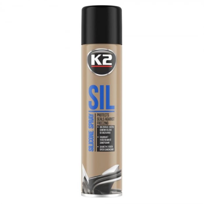 Spray K2  silicon 100% protectie chedere SIL 300 ml