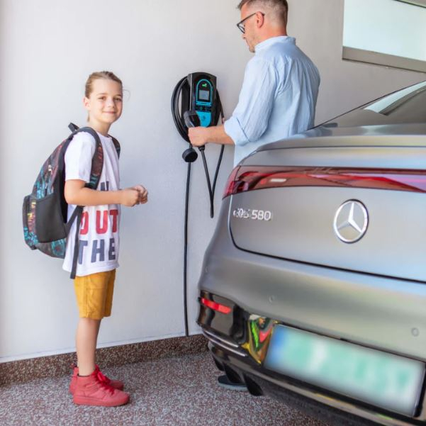 Statie de incarcare REXED pentru masini electrice 7 kw, 32A - WIFI, 3 cartele RFID [7]