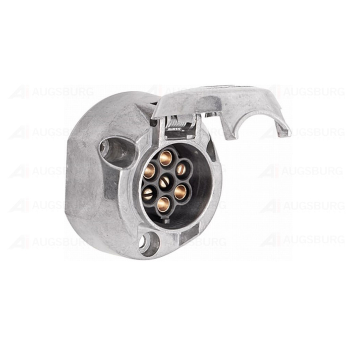 Priză 7 Poli Hella - 12V, Mufă Tip N (ISO 1724, Corp Metalic) [1]