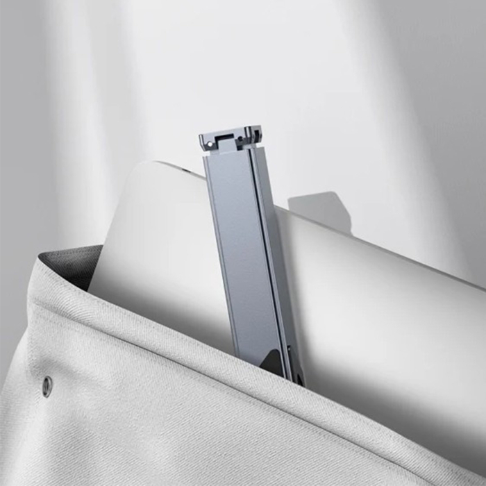 Suport Birou Pliabil pentru Laptop și Tabletă Hoco HD9, Metalic, Gri [7]